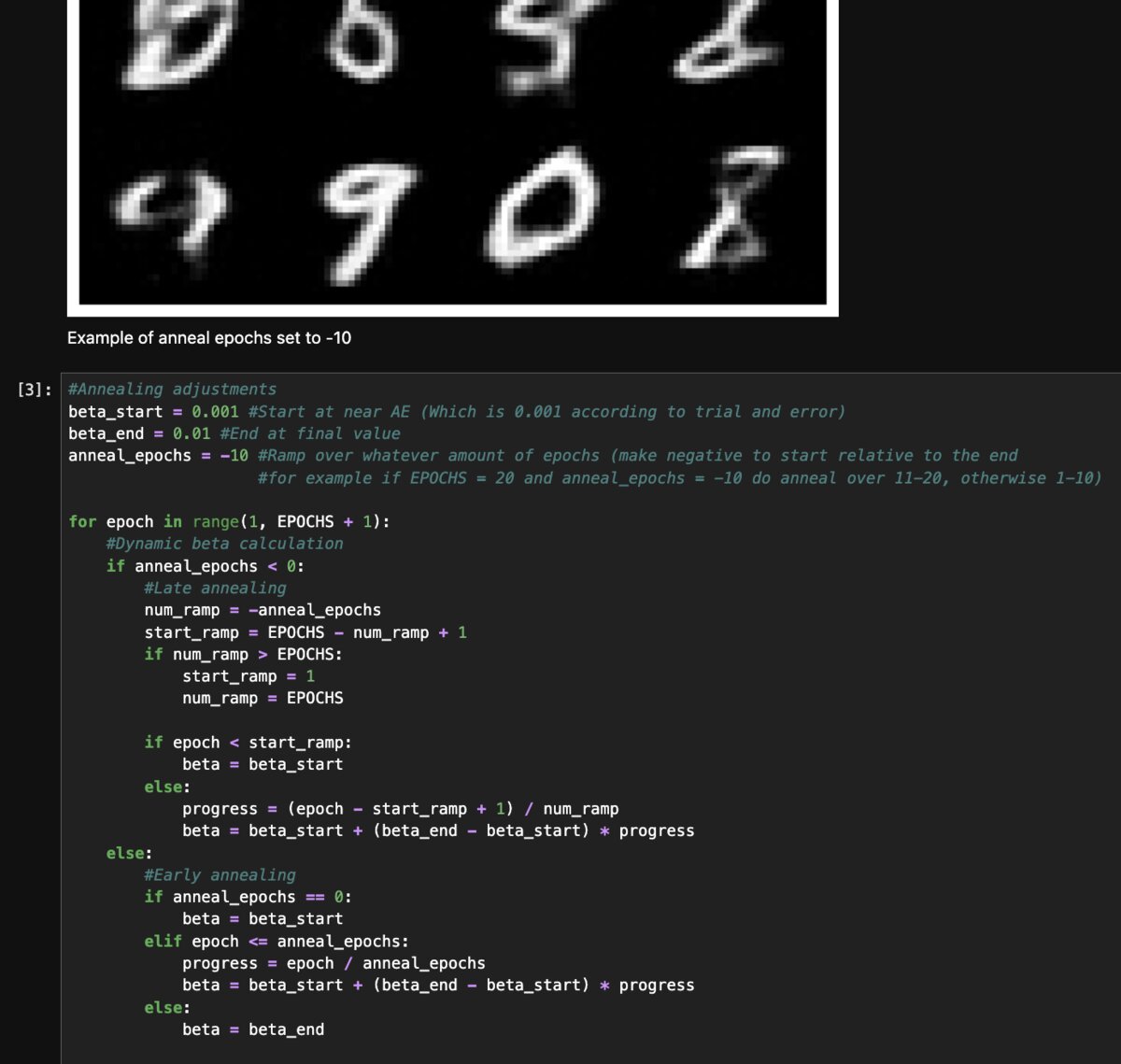 MNIST classifier Jupyter notebook